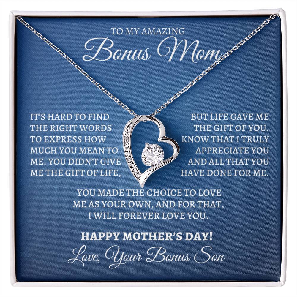 Happy Mother's Day - Forever Love Necklace from Bonus Son