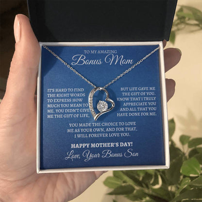 Happy Mother's Day - Forever Love Necklace from Bonus Son