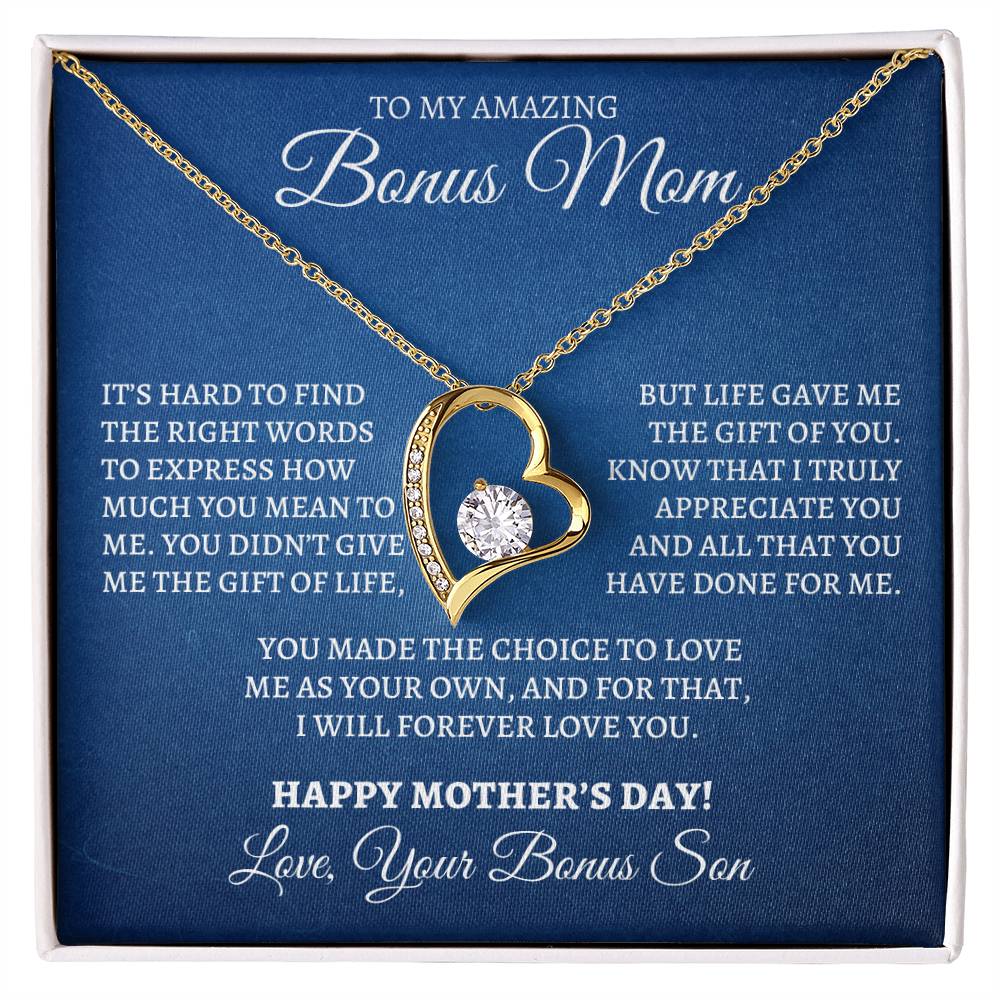 Happy Mother's Day - Forever Love Necklace from Bonus Son