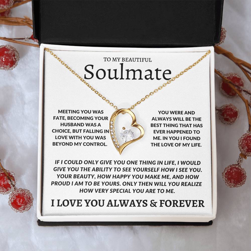 Forever Love Necklace - Soulmate (For Wife)