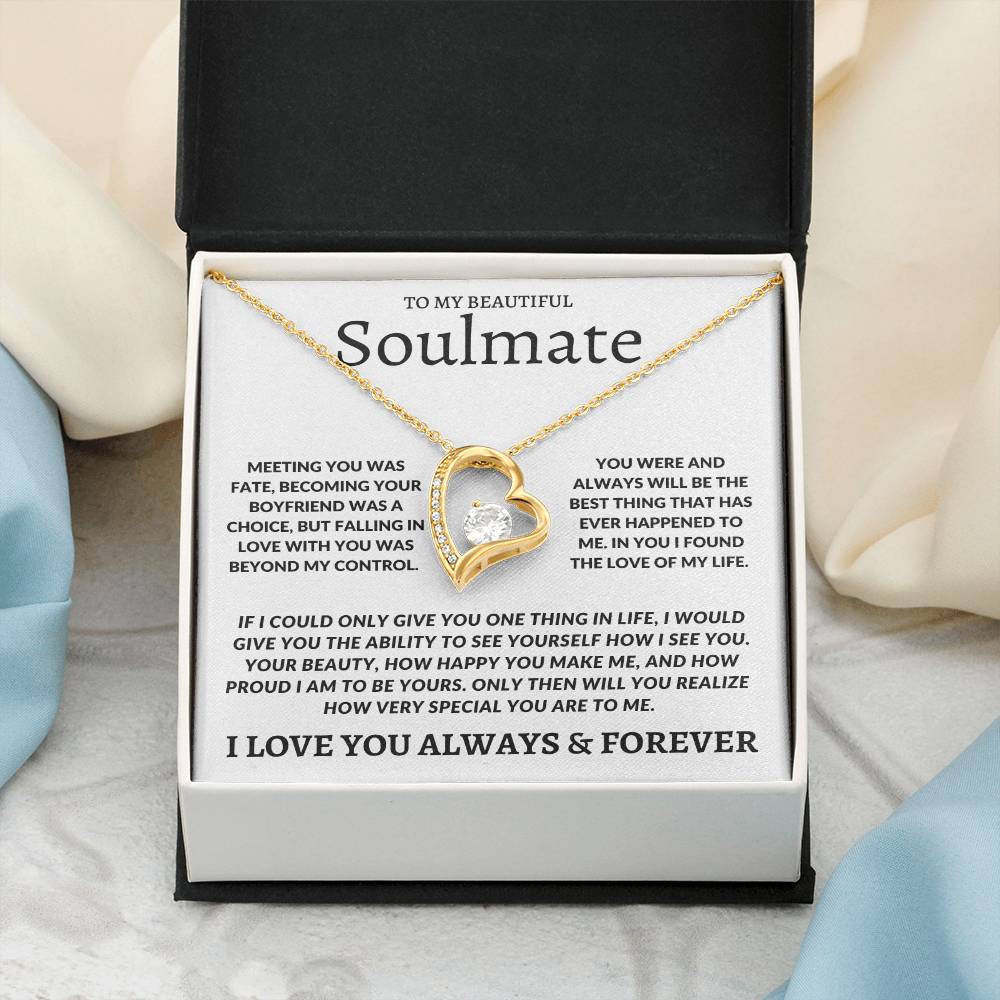 Forever Love Necklace - Soulmate (Girlfriend)