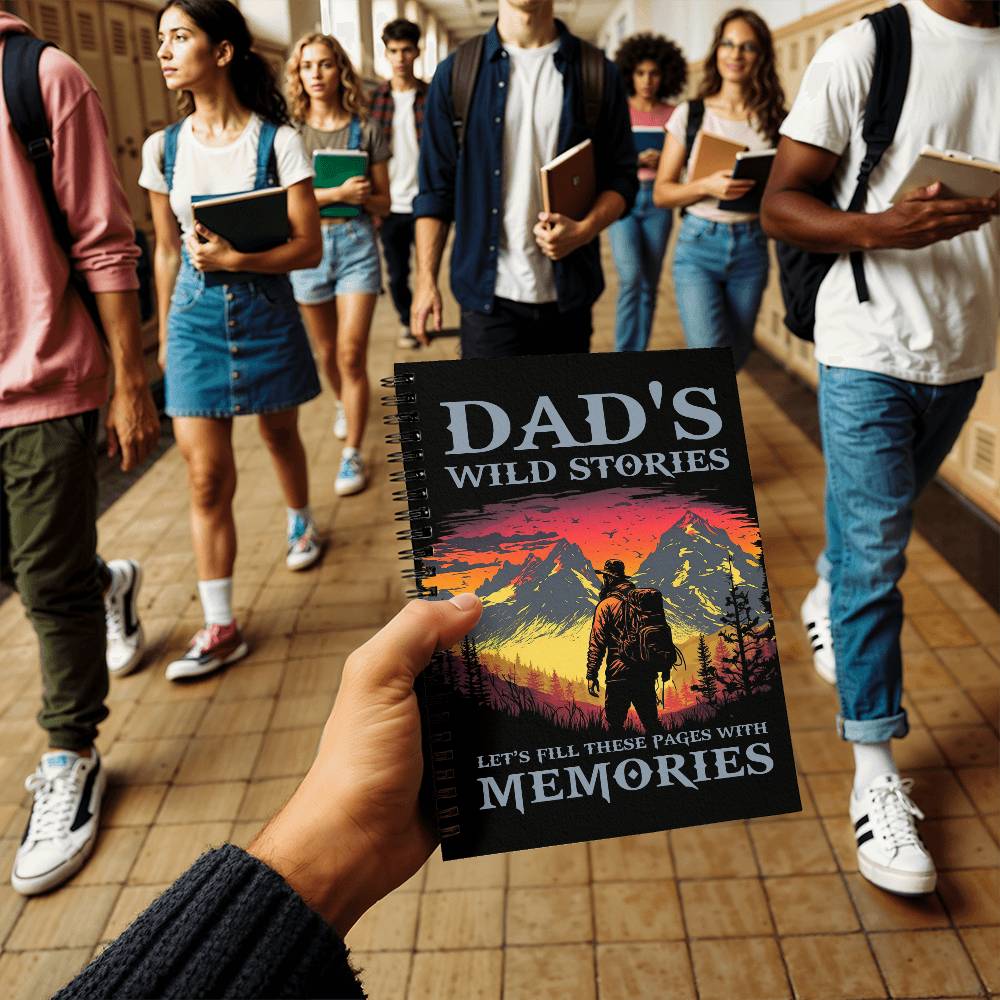 Spiral Notebook - Dad's Wild Stories