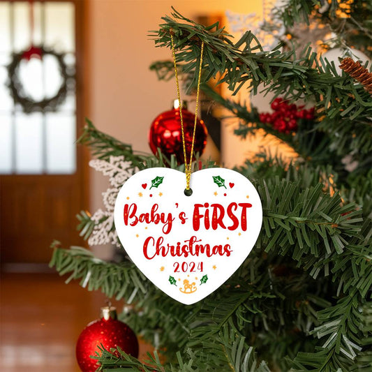 Christmas Ornament - Baby's First Christmas