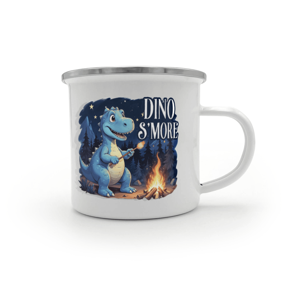 12 oz Camping Mug Dino & S'Mores