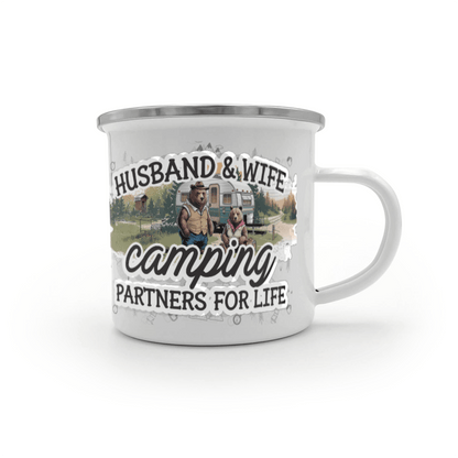 12 Camping Mug Husband and Wife Camping