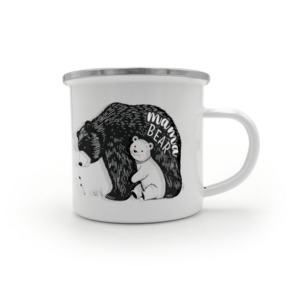 12 oz Camping Mug Mama Bear