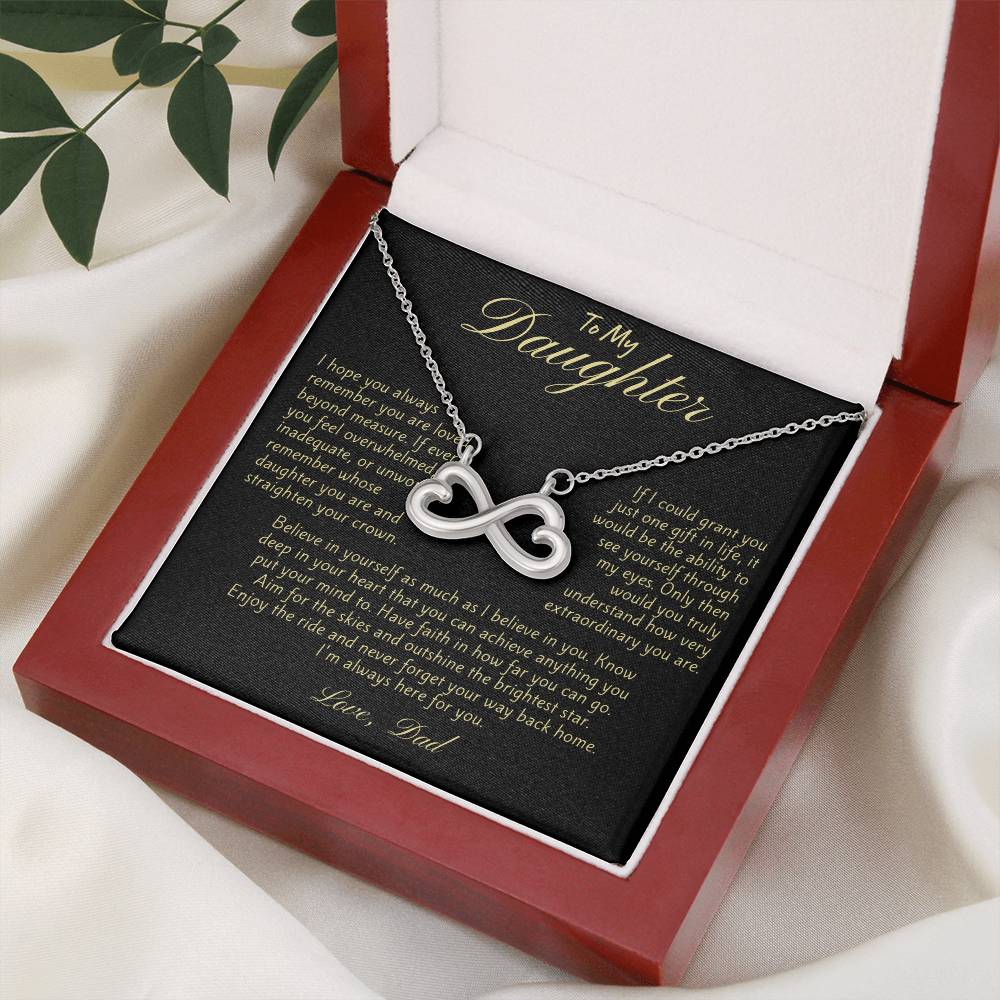 Necklace Gift for Daughter from Dad - Available in Eight Pendant Variations